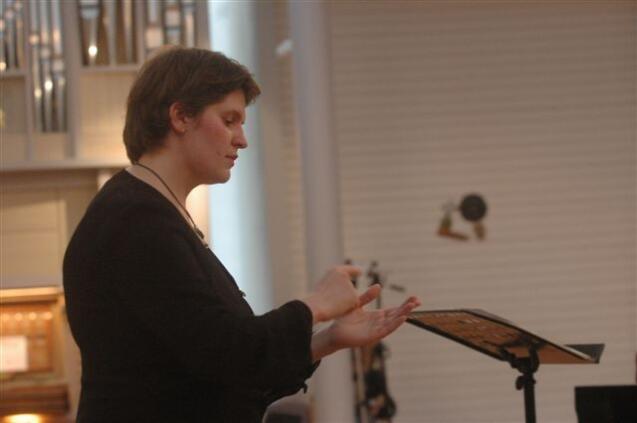 Dirigenten Anna Jelstad
